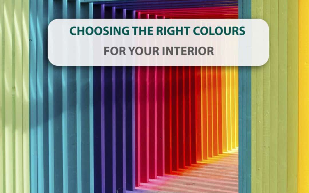 Choosing the right colours for your interior
